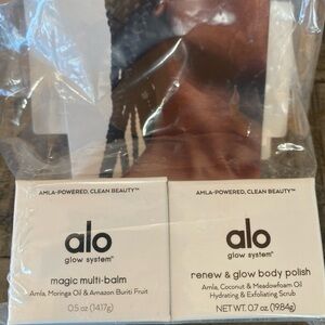 ALO Yoga Glow System Magic Multi-Balm and Body Polish Set